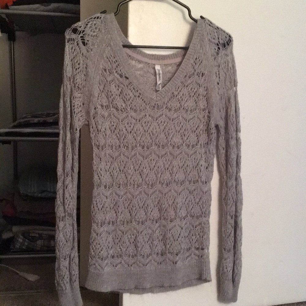Grey sweater